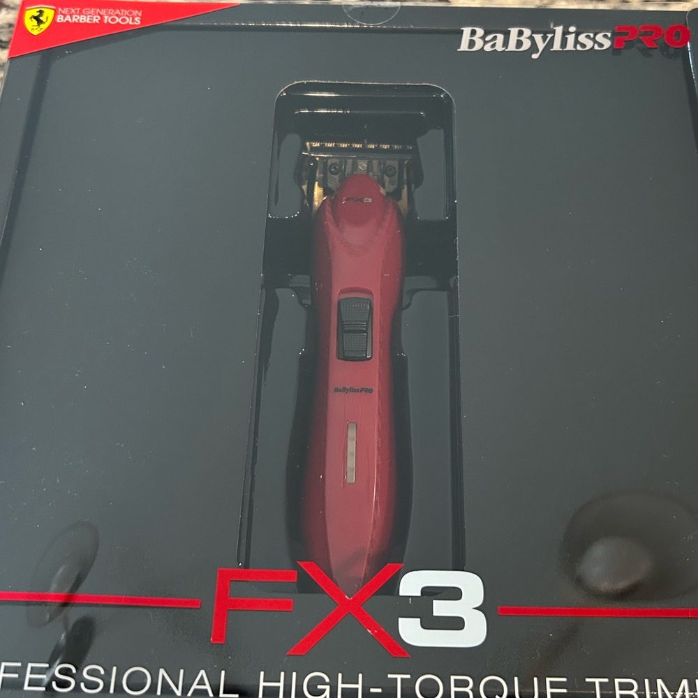 BaBylissPRO FX3 Trimmer - Bold Red